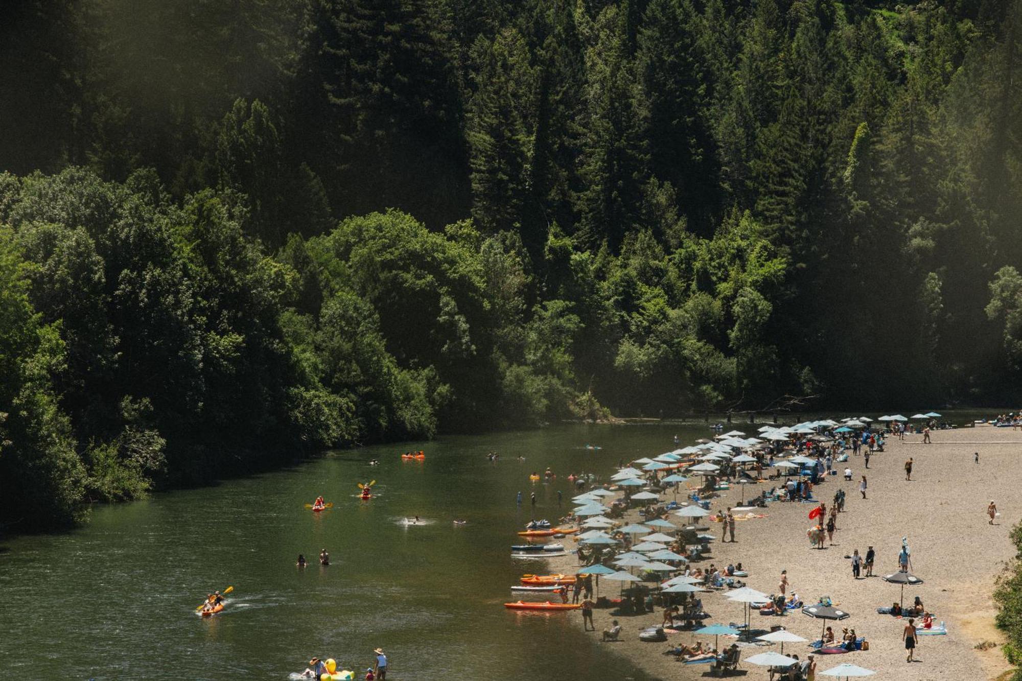 Johnson'S Beach Cabins And Campground ガーンビル エクステリア 写真