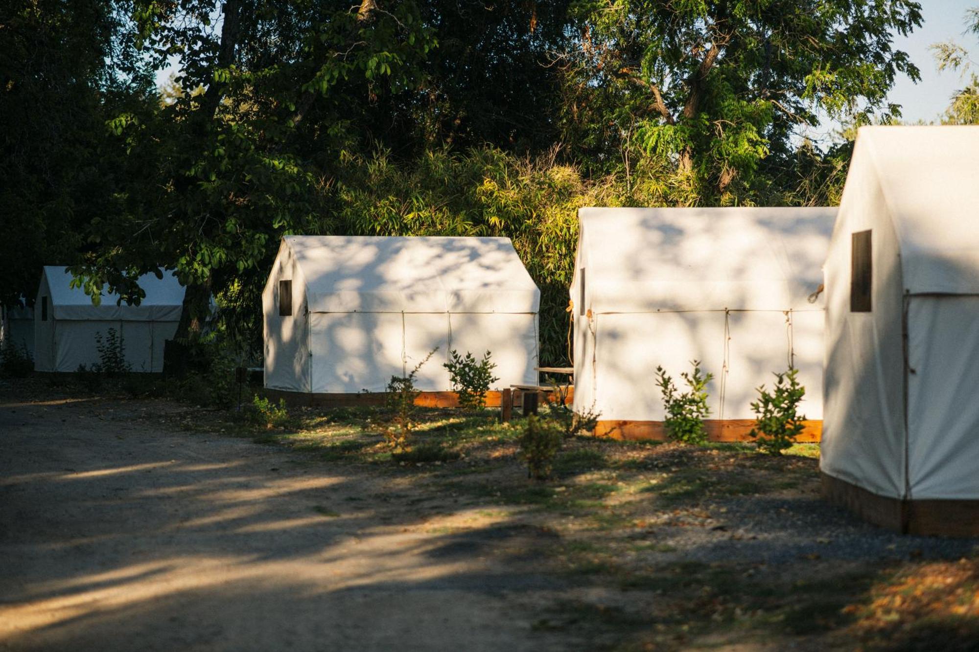Johnson'S Beach Cabins And Campground ガーンビル エクステリア 写真