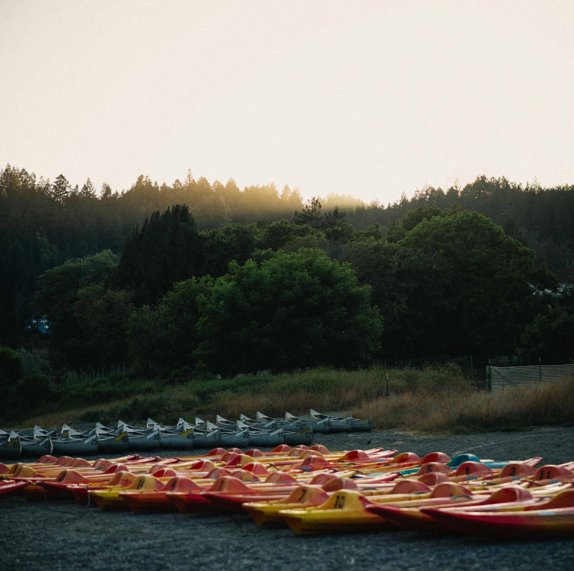 Johnson'S Beach Cabins And Campground ガーンビル エクステリア 写真